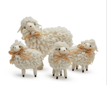 Two's Company Flock of Sheep Small