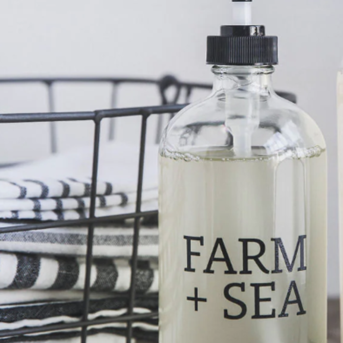 Farm & Sea Grapefruit & Sea Salt Liquid Hand Soap