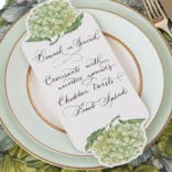 Hester & Cook Hydrangea Table Card - Pack of 12