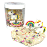Earth Grown KidDoughs Unicorn (Vanilla Buttercream) Mini Dough-To-Go Play Kit