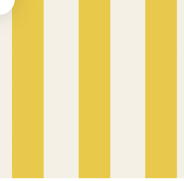 Hester & Cook Marigold Classic Stripe Guest Napkin - Pack of 16