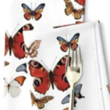 Gillian Valentine Butterfly Dish Towel