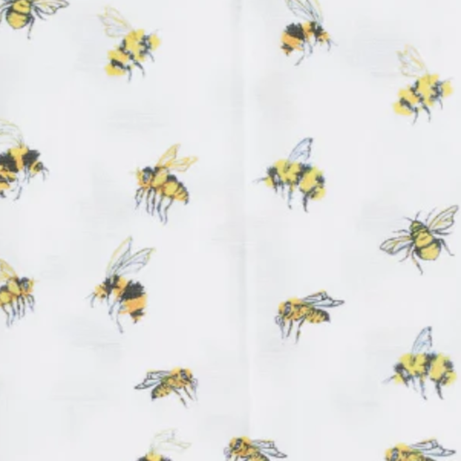 Gillian Valentine Bees Dish Towel