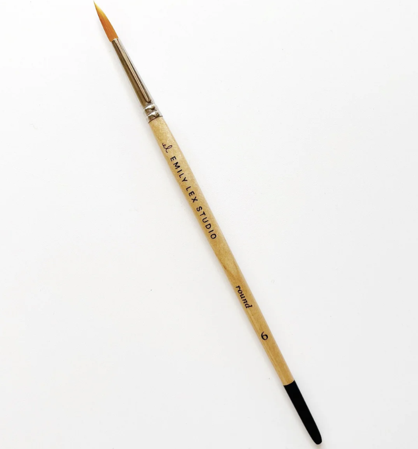 Emily Lex Studio Watercolor Paintbrush - 6