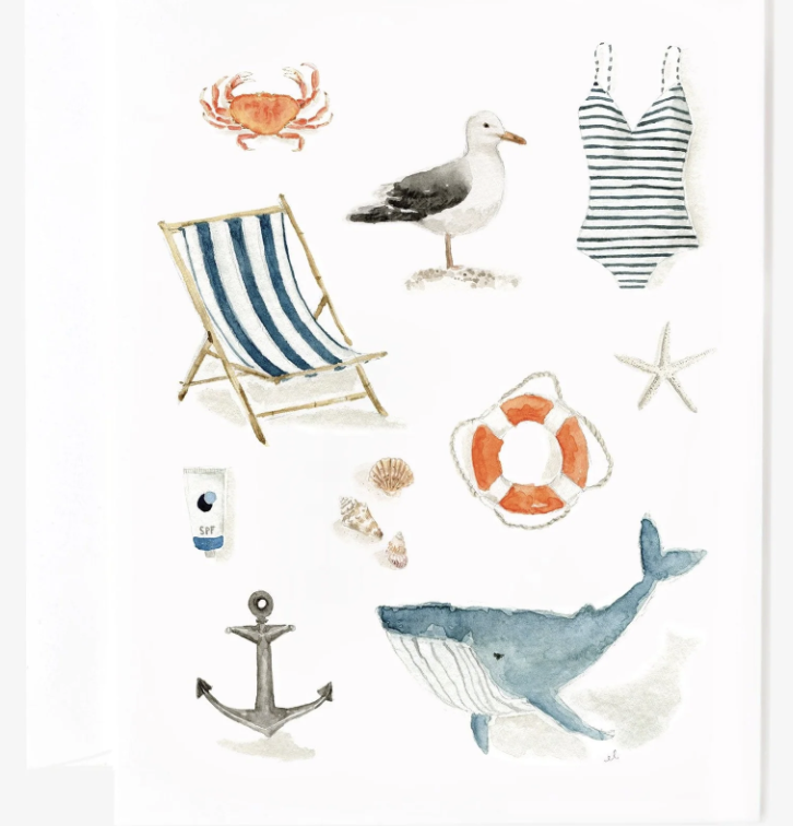 Emily Lex Studio Seaside Notecards