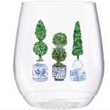 Sip Hip Hooray Topiary Jar Stemless Tossware