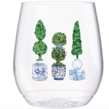 Sip Sip Hooray Topiary Jar Stemless Tossware