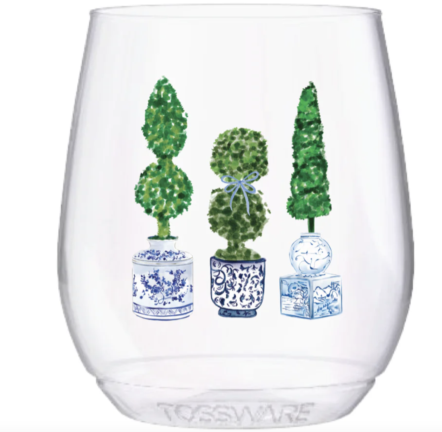 Sip Sip Hooray Topiary Jar Stemless Tossware