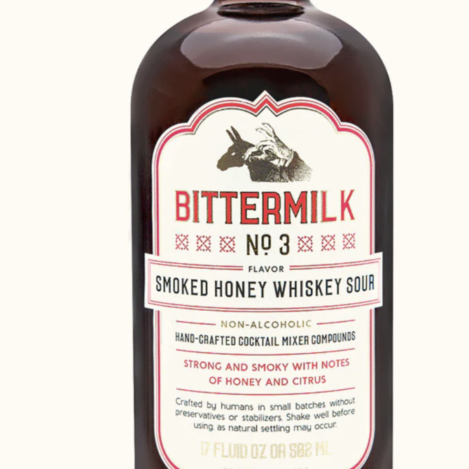 Bittermilk #3  Smoked Honey Whiskey Sour
