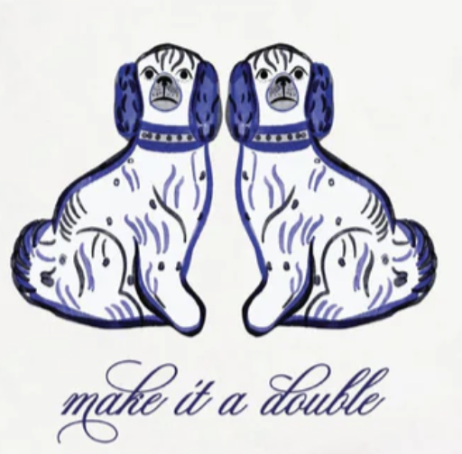 Sip Sip Hooray Make it a Double Napkins