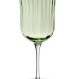 William Yeoward Corinne Water Goblet Green