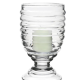 William Yeoward Footed Hurricane + Candle Ripples