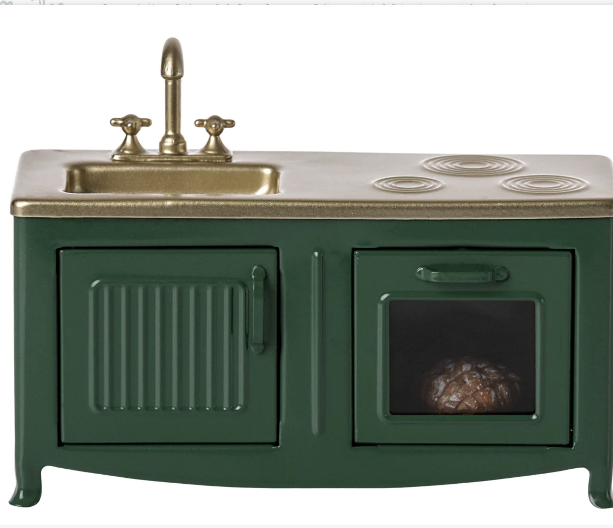 Maileg Kitchen  - Mouse-  Dark Green