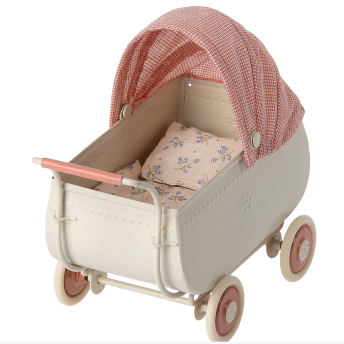 Maileg Miro  Pram , Coral