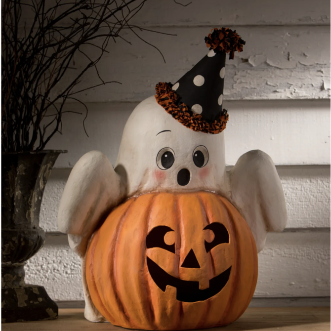Boo Ghost Jack-O-Lantern