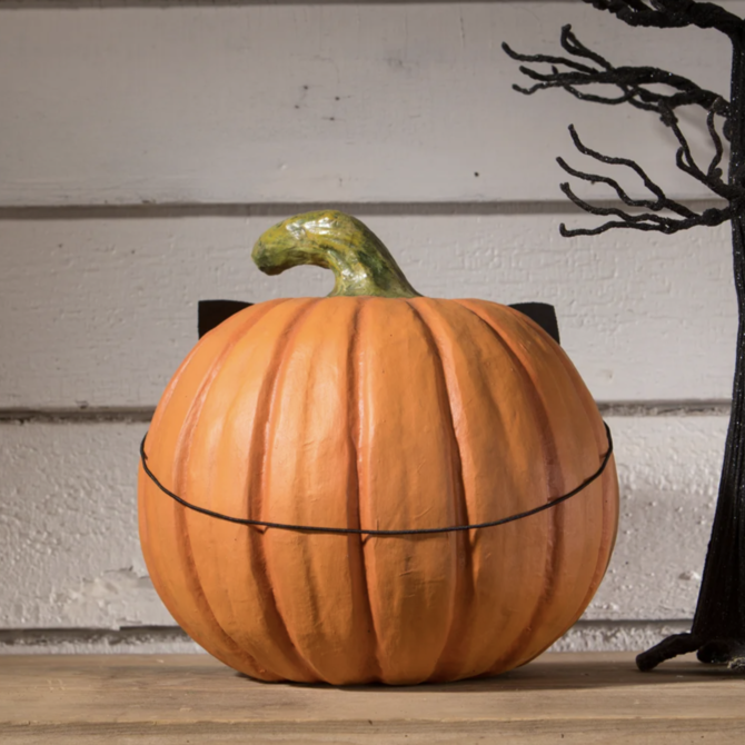 Bethany Lowe Designs Cat Masquerade Pumpkin