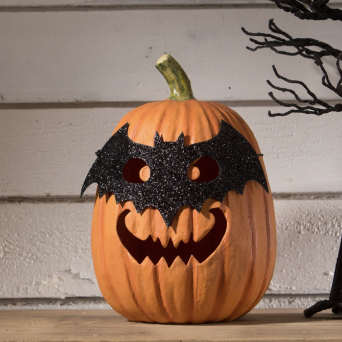Bat Masquerade Pumpkin