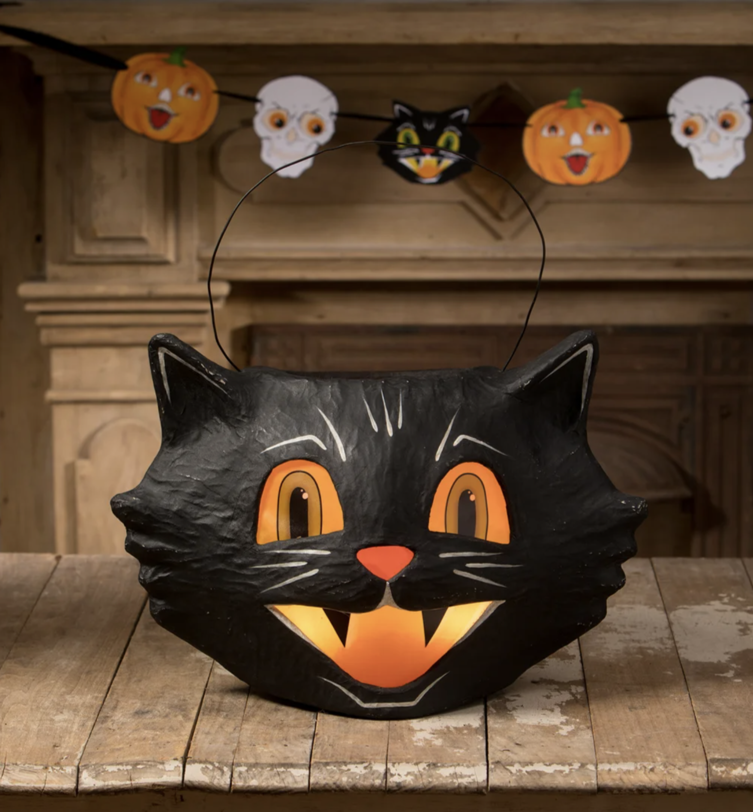 Bethany Lowe Designs Mr. Cool Cat Bucket