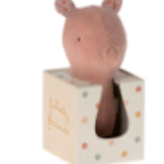 Maileg Pig Rattle - lullaby friends