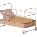 Maileg Cot Bed  - Micro - Rose