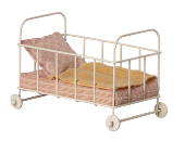 Maileg Cot Bed  - Micro - Rose