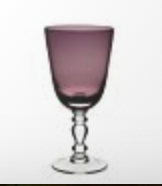 William Yeoward Fanny Goblet Amethyst