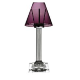 William Yeoward Carmen Candle Lamp - Amethyst - 16"