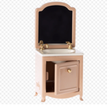 Maileg Sink Dresser with Mirror - Dark Powder