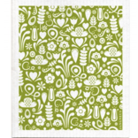 Jangneus Swedish Dishcloth Dala Green