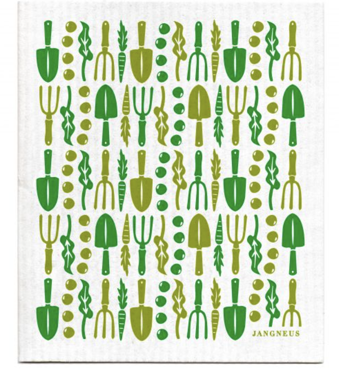 Jangneus Swedish Dishcloth Gardening Green