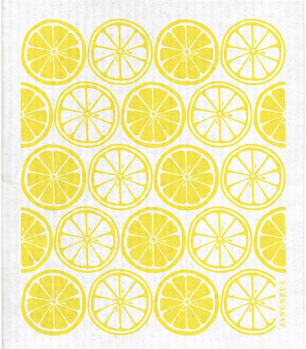 Jangneus Swedish Dishcloth Citrus Yellow