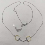 Westrian Equestrian 14k Gold OverSterling Silver Snaffle Bit Necklace | Gold