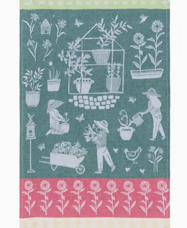 Now Designs by Danica Green Thumb Jacquard Dishtowel