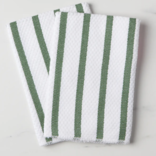 Now Designs by Danica Basketweave Elm Green Dishcloths Set of 2