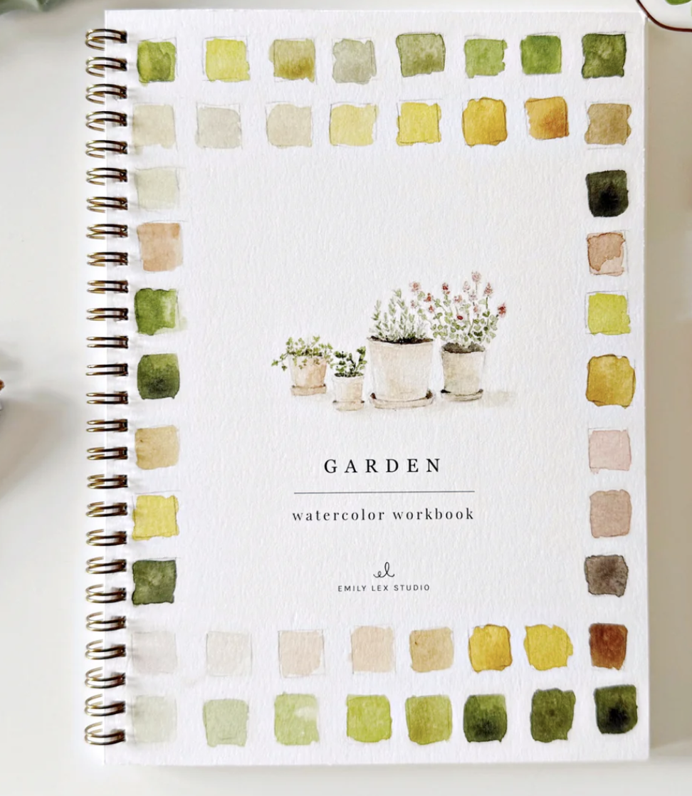 Emily Lex Studio Garden Watercolor Workbook