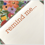 Black Ink Remind Me - Paddie