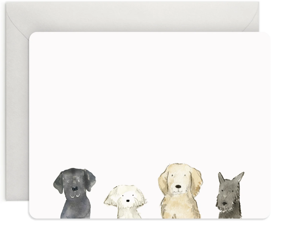 E. Frances Paper Dog Day Flat Notes (Box 8)