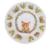 Always Relish Kid Melamine Bowl-Fox