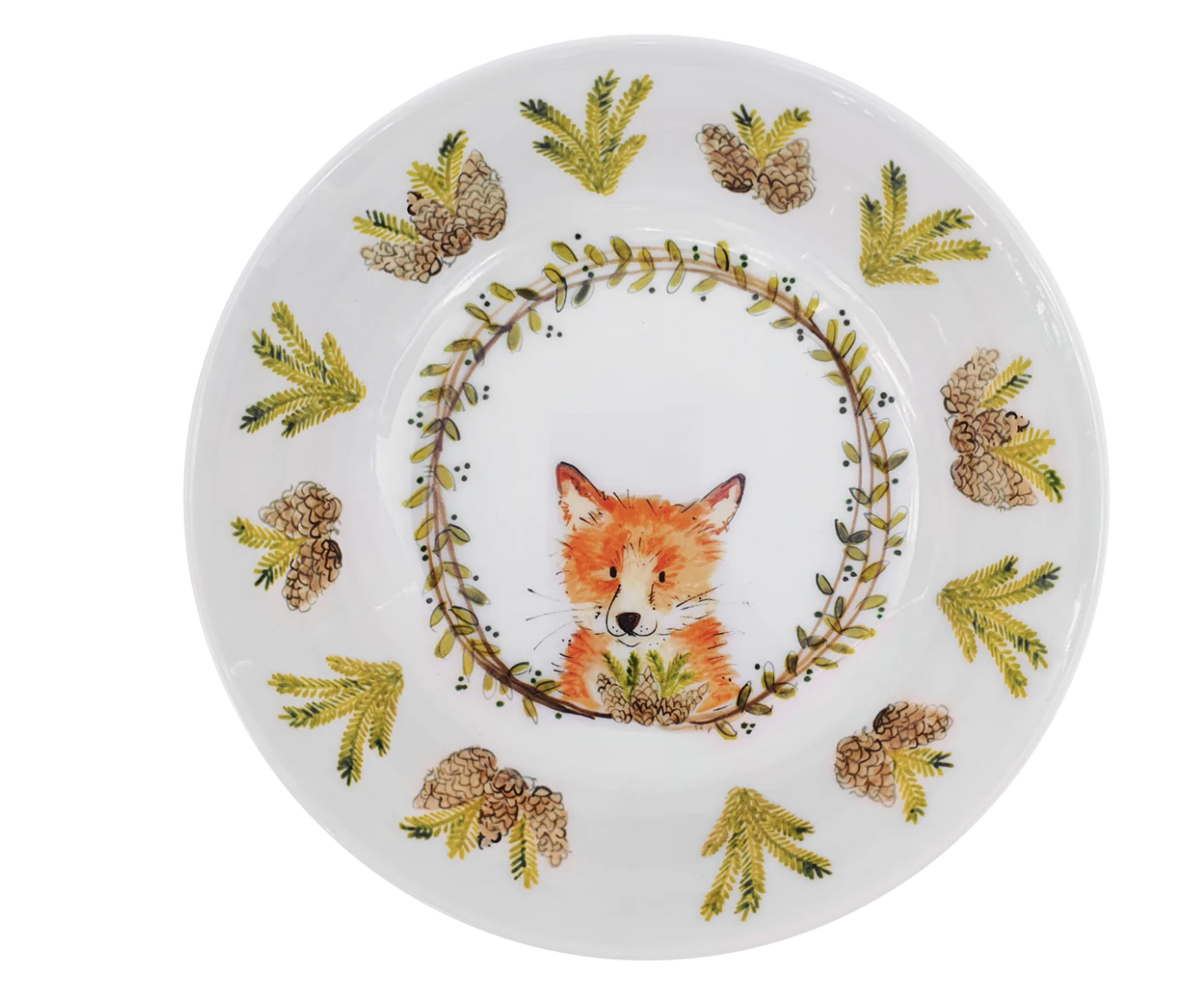 Always Relish Kid Melamine Bowl-Fox