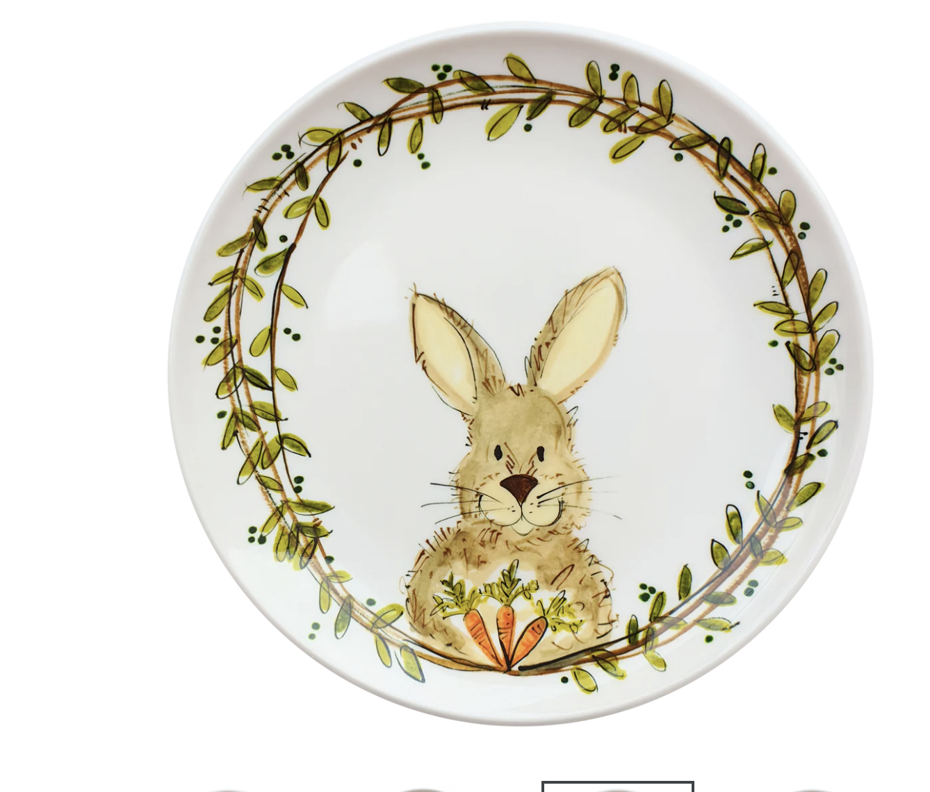 Always Relish Kid Melamine Plate Woodland Creature-Bunny