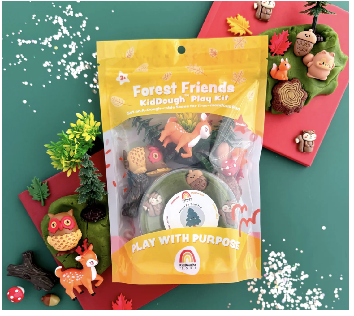 Earth Grown KidDoughs Forest Friends KidDough Play Set