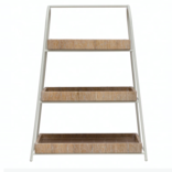 Creative Co-Op Metal, Wood and Bamboo 3-Tier Tray