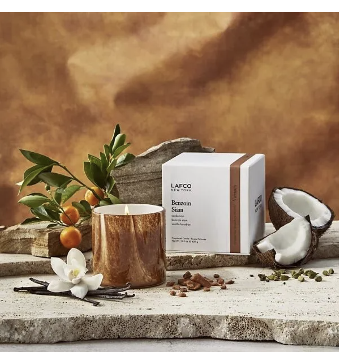 LAFCO Benzoin Siam Signature Candle-Source & Soy 15.5 oz