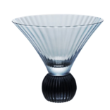 Creative Co-Op Martini Glass Blue