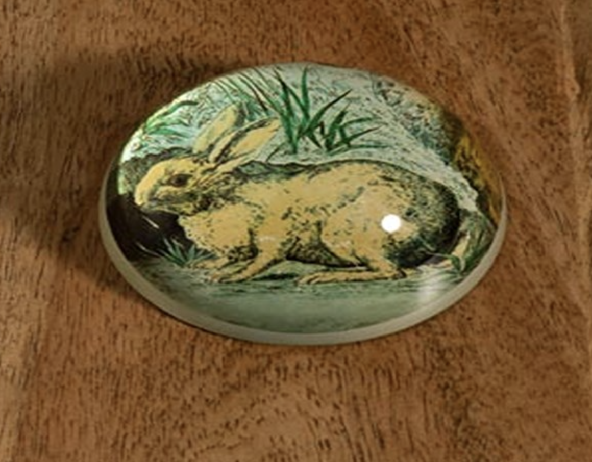 Chehoma Rabbit Paperweight