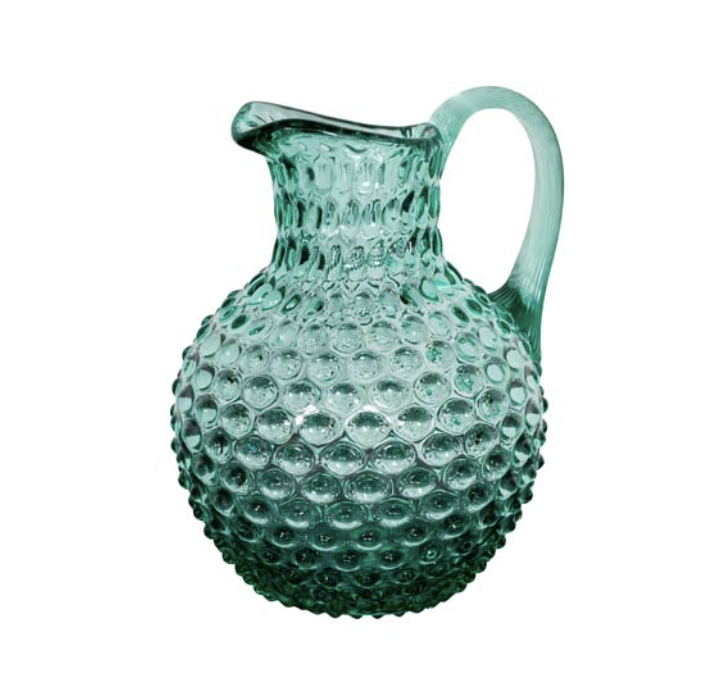 Chehoma Beryl hobnail pitcher 2L (blue/green)