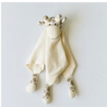 Viverano Giraffe Baby Lovey Security Blanket Cuddle Cloth