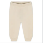 Viverano Pocket Sweater Knit Baby Legging Pants Natural 3-6