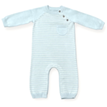 Viverano Milan Side Button & Pocket Knit Baby Jumpsuit 0-3