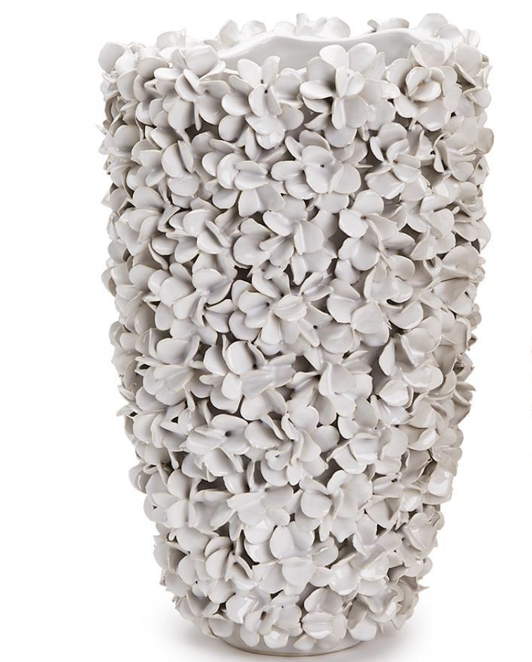 Tozai White Hydrangea Vase